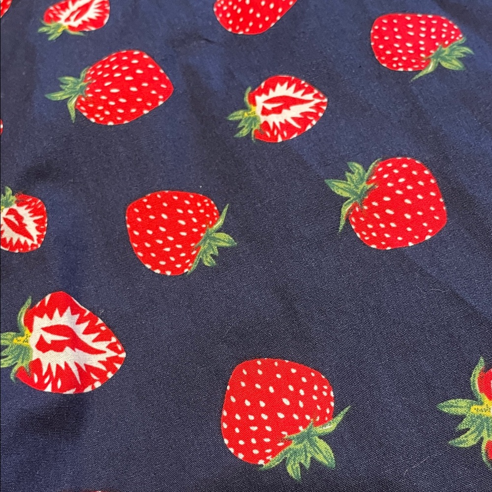 JOGAL Men's Blue Strawberry Print Casual Shirt - Picture 3 of 10
